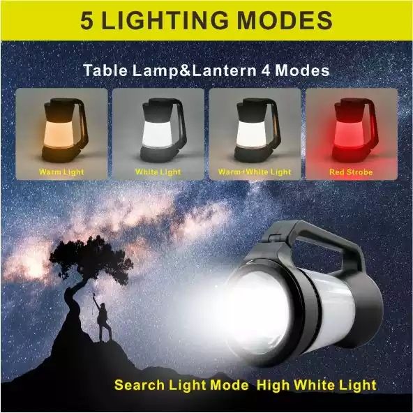 High Quality 200lm Tent Flashlight Retro Camp Lights 3 in 1Multifunctional LED New Outdoor Camping Light Lamp Lantern